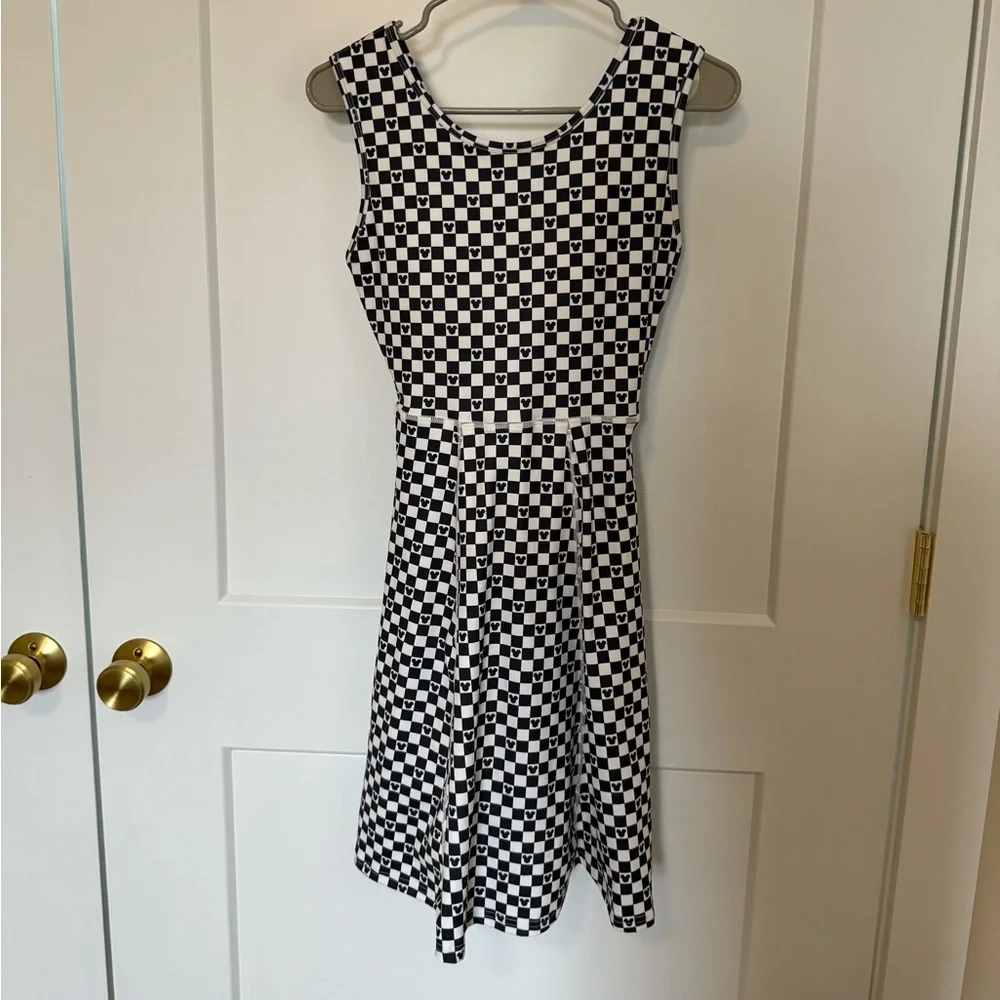 Black & White Mickey athletic dress - Picture 1 of 7
